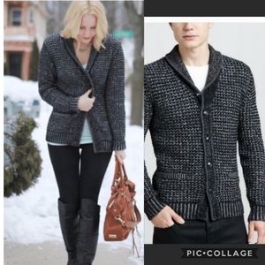 Rag & Bone Neiman Marcus Target Gray Wool Cardigan